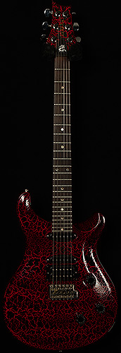 1988 PRS Custom 24 - Red/Black Crackle Finish