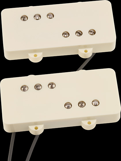 CuNiFe Wide-Range Jazzmaster Pickup Set