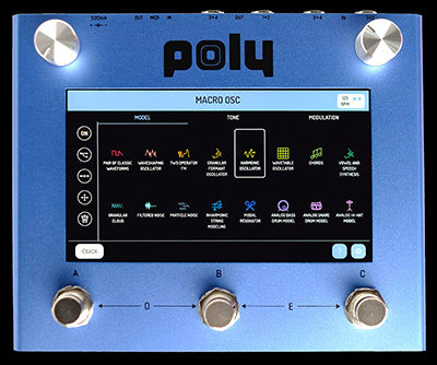Beebo Multi-Effects Pedal - Blue